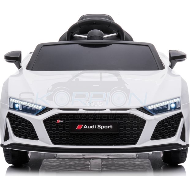 Ηλεκτροκινητο Audi R8 Spyder 12V Skorpion Λευκο - 5246029