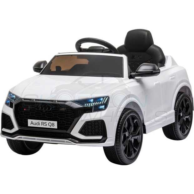 Ηλεκτροκίνητο Αυτοκίνητο Audi RS Q8 Original License 12V Λευκό | Skorpion Wheels - 5246078