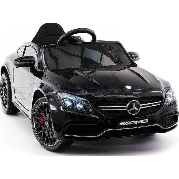 Ηλεκτροκίνητο Αυτοκίνητο Mercedes Benz C63s Original 12V - Μαύρο | Skorpion Wheels - 5246063