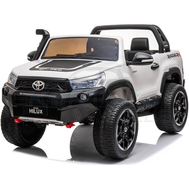 Ηλεκτροκίνητο Αυτοκίνητο Toyota Hilux Original License 12V - Λευκό | Skorpion Wheels - 52470741