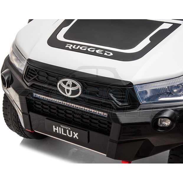 Ηλεκτροκίνητο Αυτοκίνητο Toyota Hilux Original License 12V - Λευκό | Skorpion Wheels - 52470741
