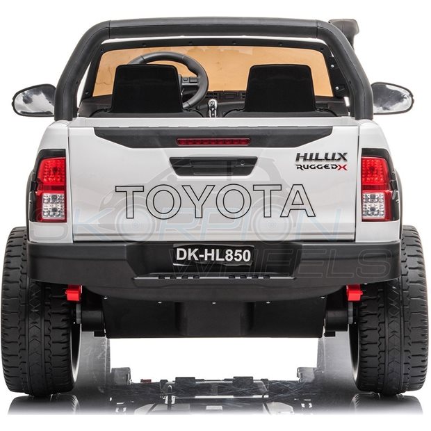 Ηλεκτροκίνητο Αυτοκίνητο Toyota Hilux Original License 12V - Λευκό | Skorpion Wheels - 52470741