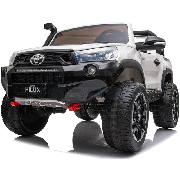Ηλεκτροκίνητο Αυτοκίνητο Toyota Hilux Original License 12V - Λευκό | Skorpion Wheels - 52470741
