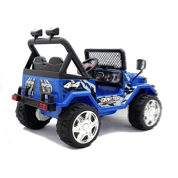 Ηλεκτροκίνητο Αυτοκίνητο Jeep Wrangler Style 12V Μπλε | Skorpion Wheels - 5247061