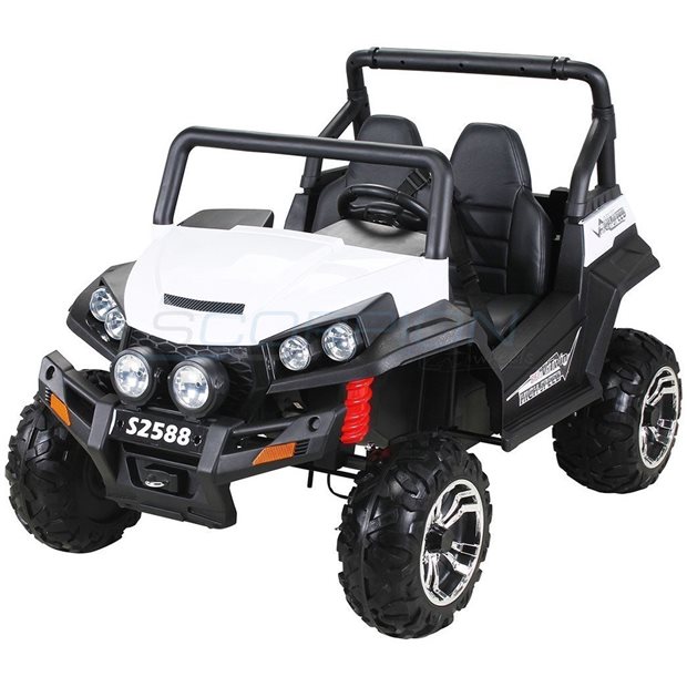 Ηλεκτροκίνητο Αυτοκίνητο Commander 24V - Λευκό | Skorpion Wheels - 5248088