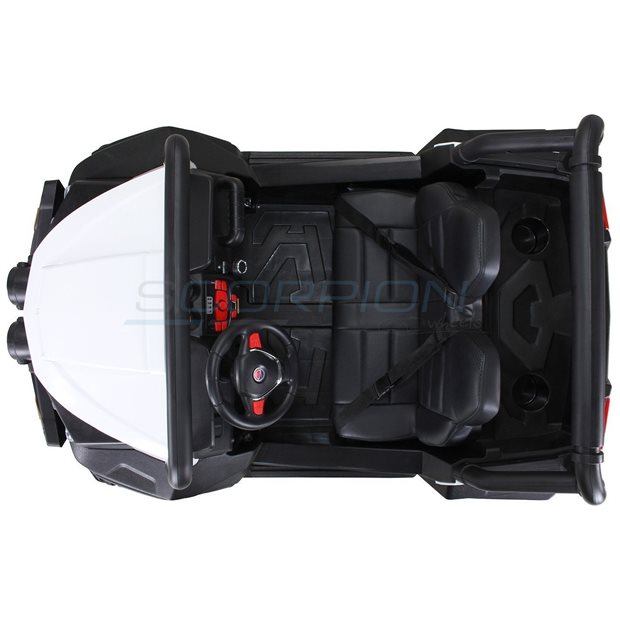 Ηλεκτροκίνητο Αυτοκίνητο Commander 24V - Λευκό | Skorpion Wheels - 5248088