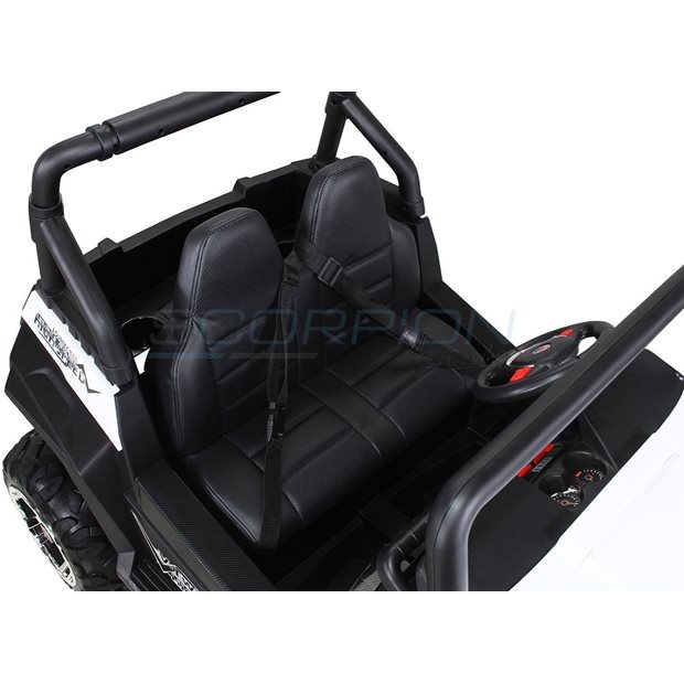 Ηλεκτροκίνητο Αυτοκίνητο Commander 24V - Λευκό | Skorpion Wheels - 5248088