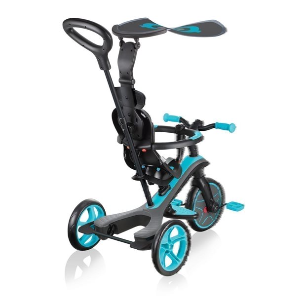 Παιδικό Τρίκυκλο Ποδήλατο Globber Trike Explorer 4 Σε 1 Γαλαζοπράσινο - 632-105