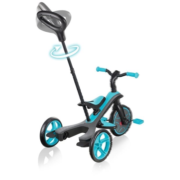 Παιδικό Τρίκυκλο Ποδήλατο Globber Trike Explorer 4 Σε 1 Γαλαζοπράσινο - 632-105