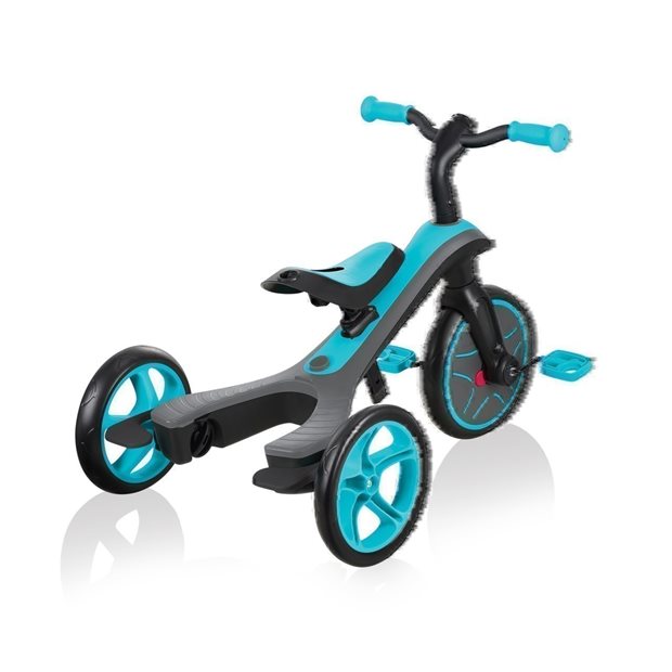 Παιδικό Τρίκυκλο Ποδήλατο Globber Trike Explorer 4 Σε 1 Γαλαζοπράσινο - 632-105