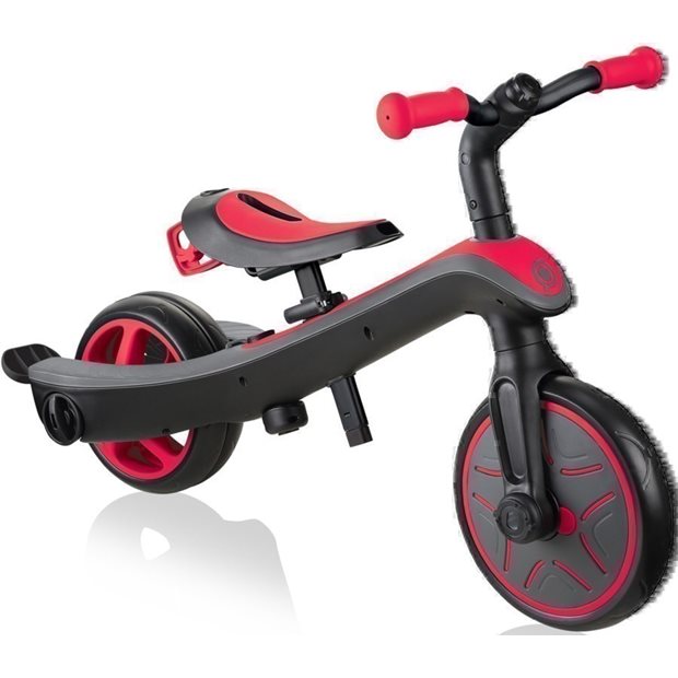 Παιδικό Τρίκυκλο Ποδήλατο Globber Trike Explorer 4 Σε 1 Κόκκινο - 632-102