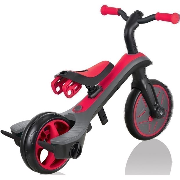 Παιδικό Τρίκυκλο Ποδήλατο Globber Trike Explorer 4 Σε 1 Κόκκινο - 632-102