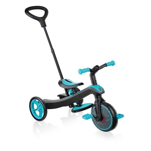 Παιδικό Τρίκυκλο Ποδήλατο Globber Trike Explorer 4 Σε 1 Γαλαζοπράσινο - 632-105