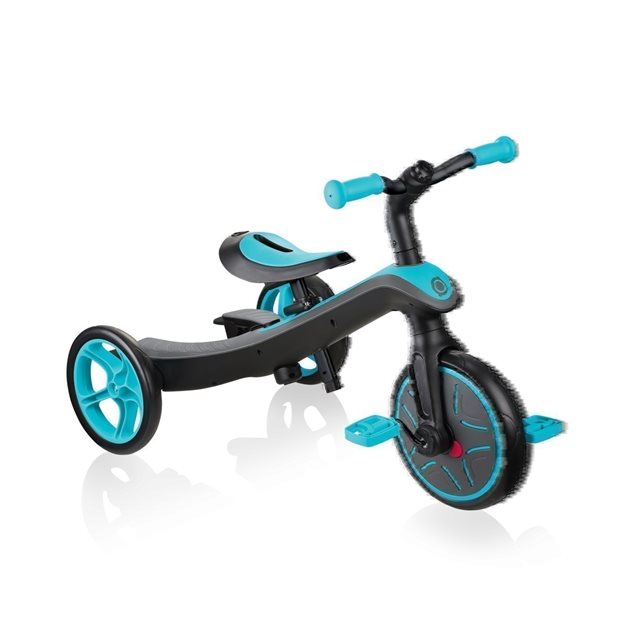Παιδικό Τρίκυκλο Ποδήλατο Globber Trike Explorer 4 Σε 1 Γαλαζοπράσινο - 632-105