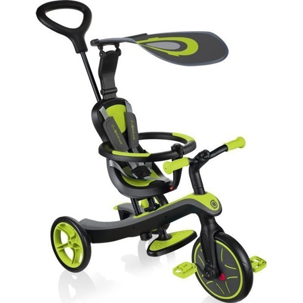 Παιδικό Τρίκυκλο Ποδήλατο Globber Trike Explorer 4 Σε 1 Λαχανί - 632-106