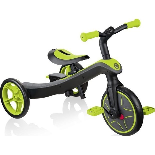 Παιδικό Τρίκυκλο Ποδήλατο Globber Trike Explorer 4 Σε 1 Λαχανί - 632-106