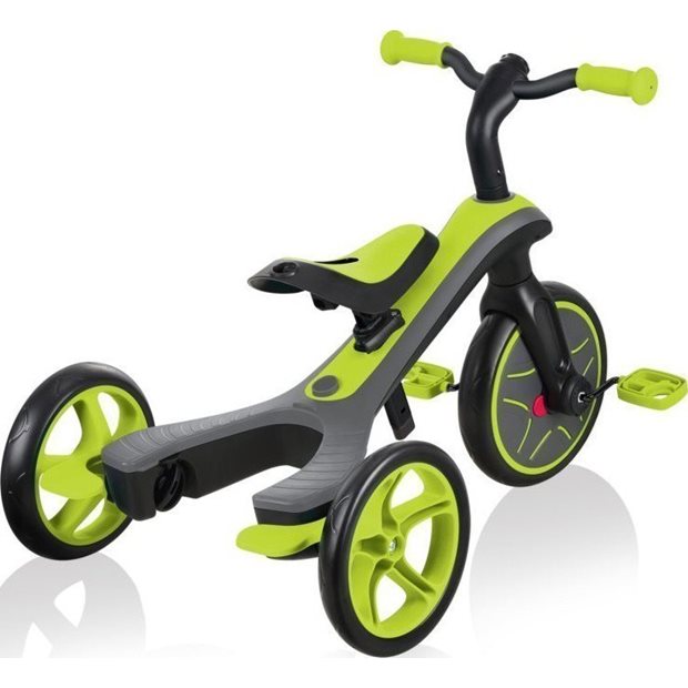 Παιδικό Τρίκυκλο Ποδήλατο Globber Trike Explorer 4 Σε 1 Λαχανί - 632-106