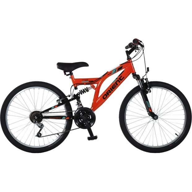 Ποδήλατο Mountain Orient Comfort Suspension 24" Πορτοκαλί - 151148P