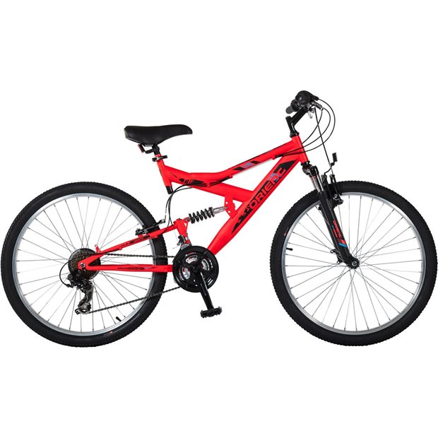 Ποδήλατο Mountain Orient S-400 Suspension 26" Κόκκινο - 151224K