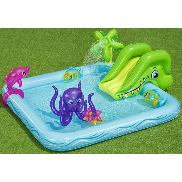 Φουσκωτή Πισίνα Fantastic Aquarium 239x206x86cm | Bestway - 53052