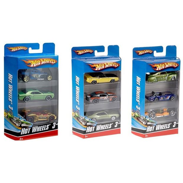 Mattel Hot Wheels Αυτοκινητακια Σετ Των 3 - K5904