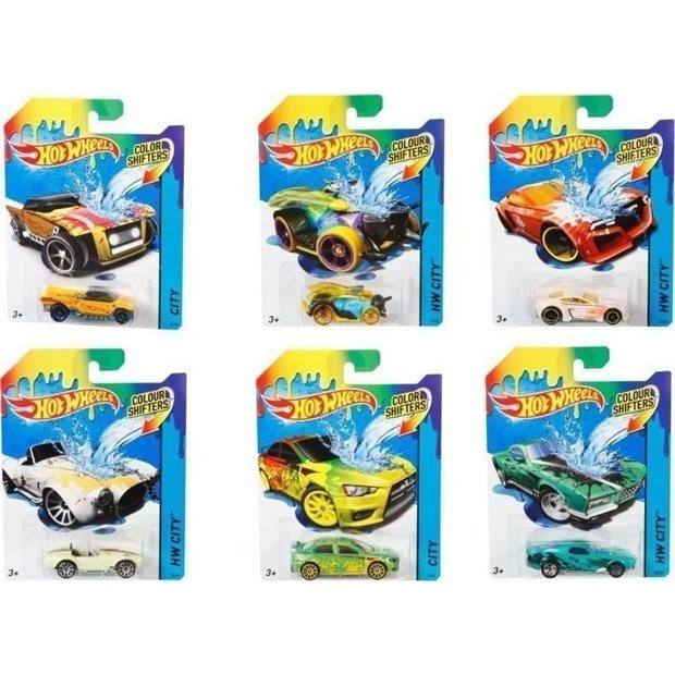 Αυτοκινητάκια Hot Wheels Χρωμοκεραυνοί - 11 Σχέδια | Mattel - BHR15