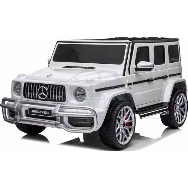 Ηλεκτροκίνητο Αυτοκίνητο Mercedes Benz AMG G63 Original License 12V - Λευκό | Skorpion Wheels - 5247037