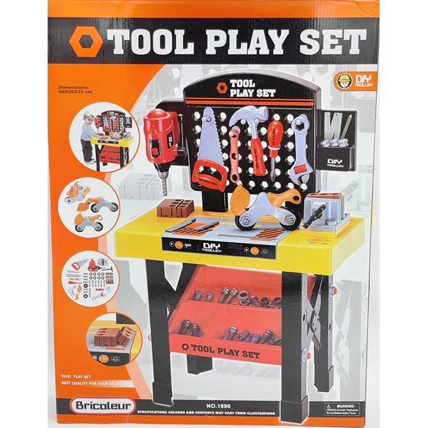 Παγκος Εργαλειων Tool Play Set - 70700487