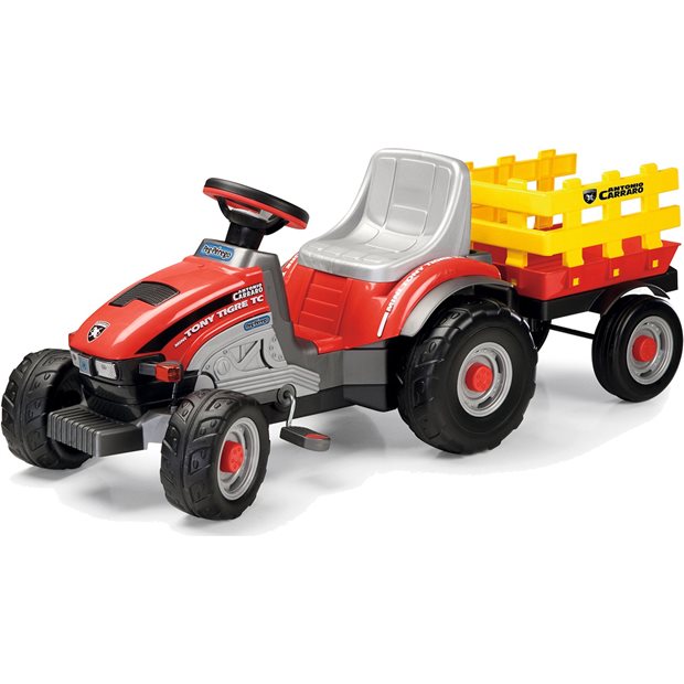 Πεταλοκινητο Τρακτερ Peg Perego Mini Tony Tigre Tc Με Καροτσα - CD0529