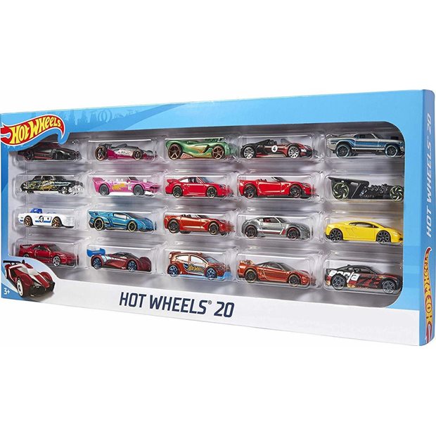 Hot Wheels Αυτοκινητακια Σετ 20 Mattel - H7045