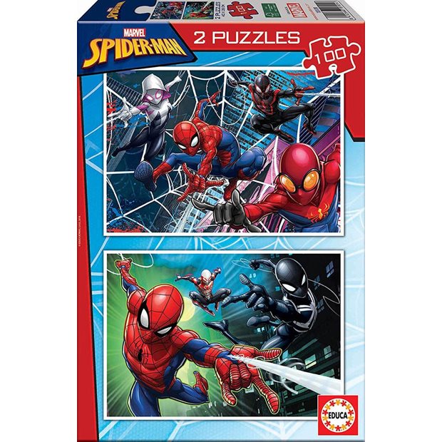 Παζλ Educa Spider-Man 2 x 100pcs - 18101