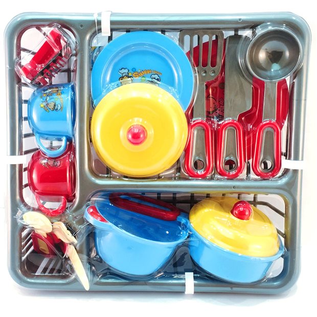 Παιδικά Σκεύη Μαγειρικής & Στραγγιστήρας - 70713980