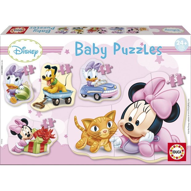 Παζλ Educa Baby Minnie 5 Σε 1 - 15612