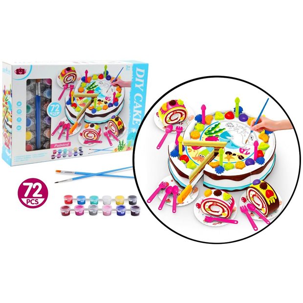 Diy Cake Τουρτα Που Την Χρωματιζεις - 70716378
