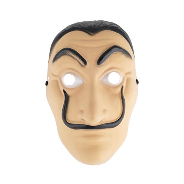 Αποκριατικο Αξεσουαρ Πλαστική Μάσκα Νταλί - 72655