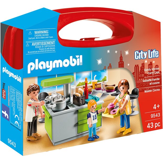 Playmobil City Life Βαλιτσακι Μοντερνα Κουζινα - 9543