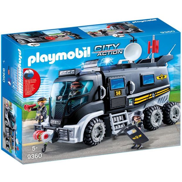 Playmobil City Action Θωρακισμένο Όχημα Ομάδας Ειδικών Αποστολών - 9360