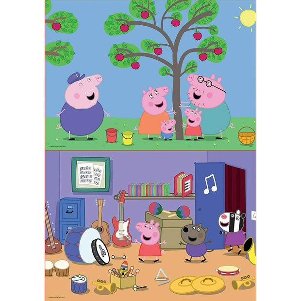 Παζλ 2x48pcs Peppa Pig Το Γουρουνακι Educa - 15920
