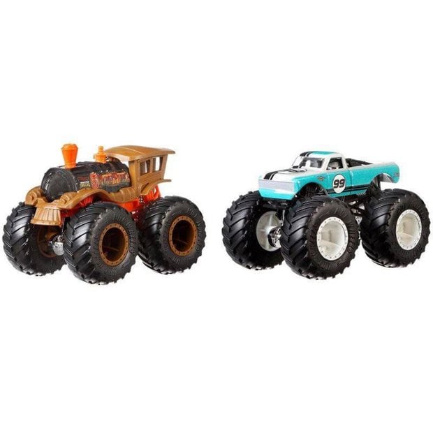 Hot Wheels Oχηματα Monster Trucks Σετ 2τμχ - FYJ64