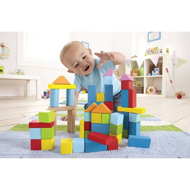 Ξυλινα Τουβλακια Hape Beech Block - E8247