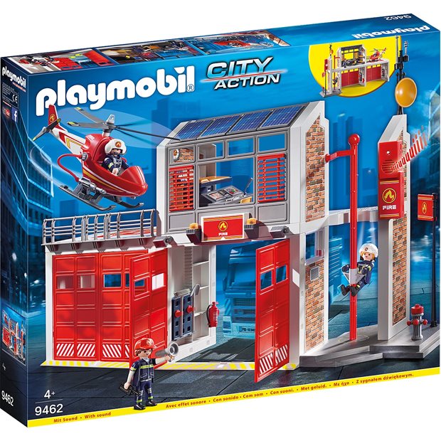 Playmobil City Action Μεγάλος Πυροσβεστικός Σταθμός - 9462