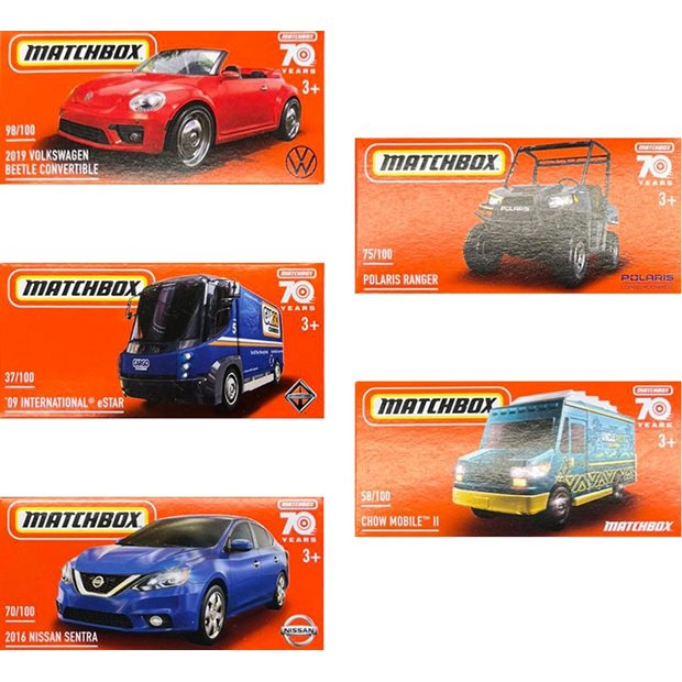 Αυτοκινητάκι Matchbox City Drive Your Adventure - 5 Σχέδια | Mattel - DNK70-979B