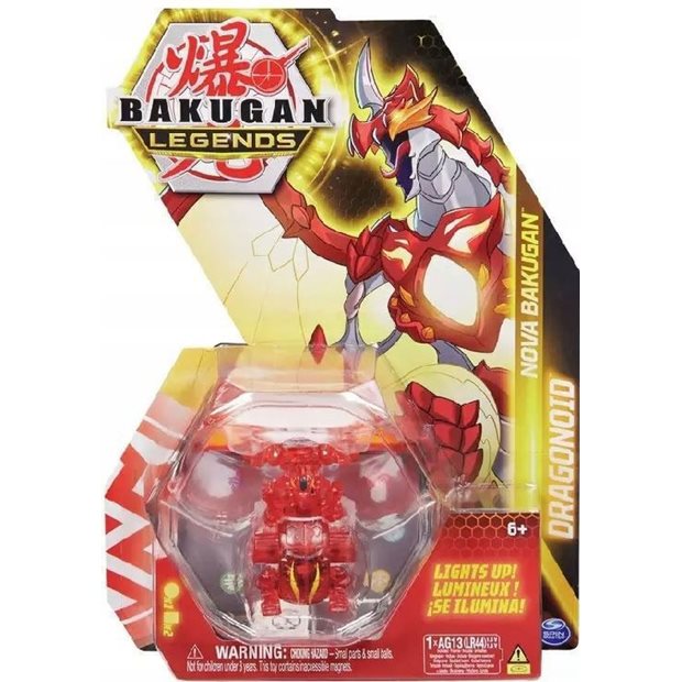 Bakugan Legends: Nova Bakugan - Dragonoid Red - 20139533