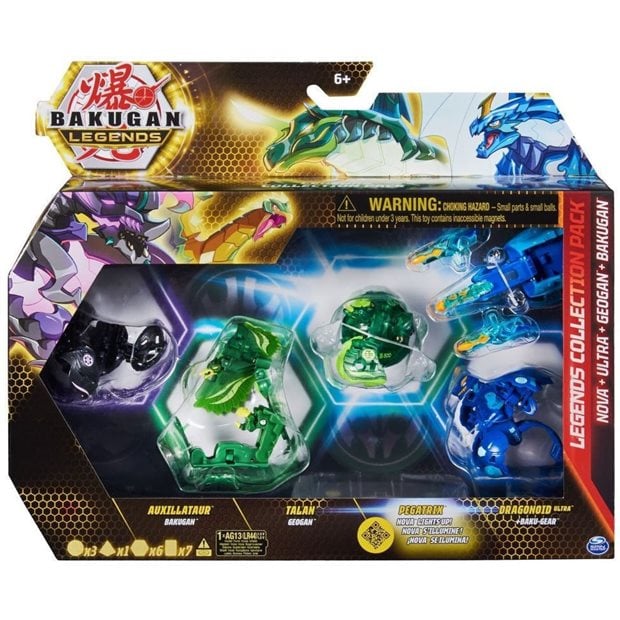 Bakugan: Auxillataur/Talan/Pegatrix/Dragonoid Ultra - 20140064