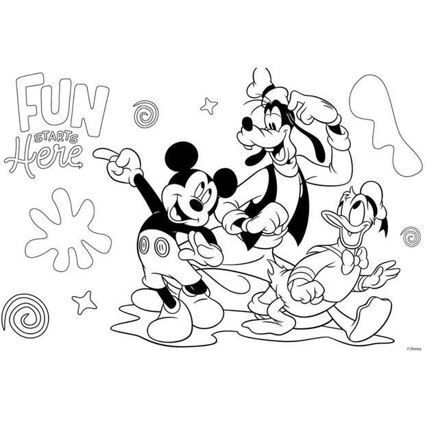 Μπλοκ Ζωγραφικης Disney Mickey Διακακης - 000563012