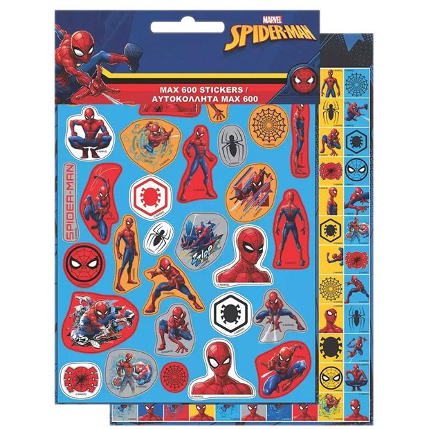 Αυτοκολλητα Max Stickers 600 Spiderman - 777-51979