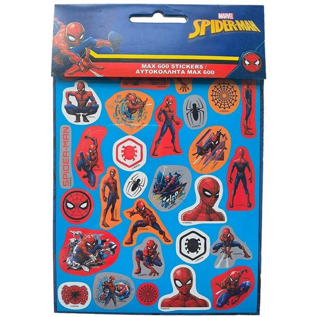 Αυτοκόλλητα Max Stickers 600 Spiderman - 777-51979