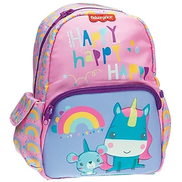 Σακιδιο Πλατης Νηπιου Unicorn Fisher Price 2023 - 349-46053