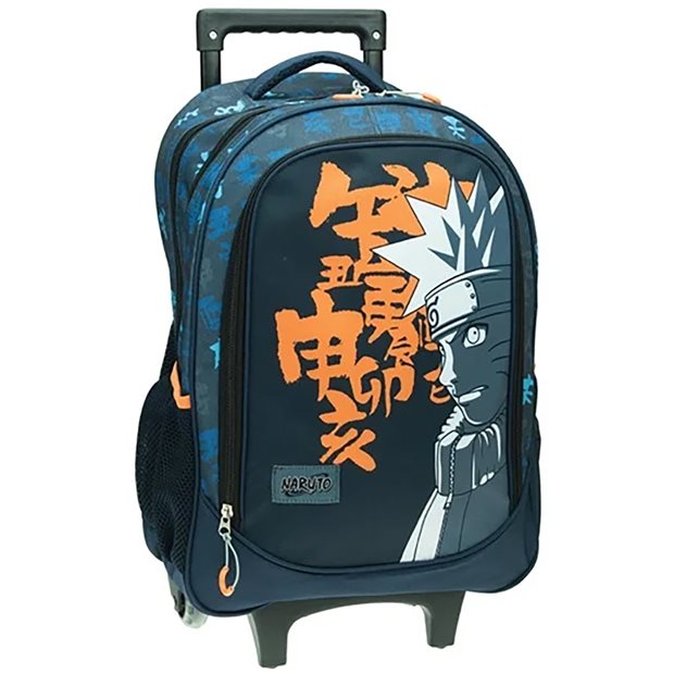 Σακίδιο Trolley Δημοτικού Οβάλ Naruto Letters 2023 - 369-01074