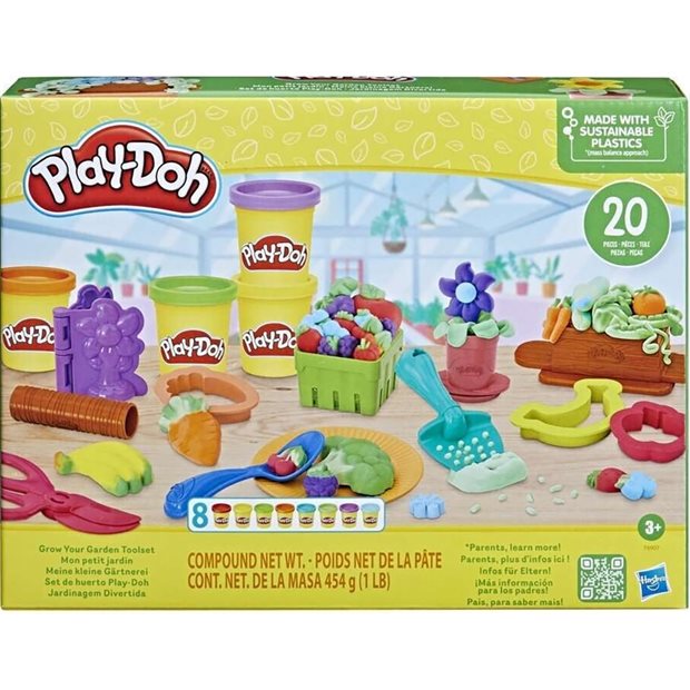 Play-Doh Πλαστελινη - Παιχνιδι Garden Toolset - F6907